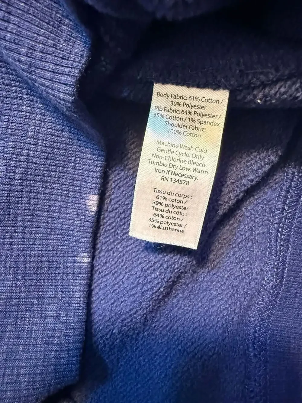 Vineyard Vines Plaid Women's XS Navy‎ Blue 1/4 Zip Pullover Preppy Sweatshirt